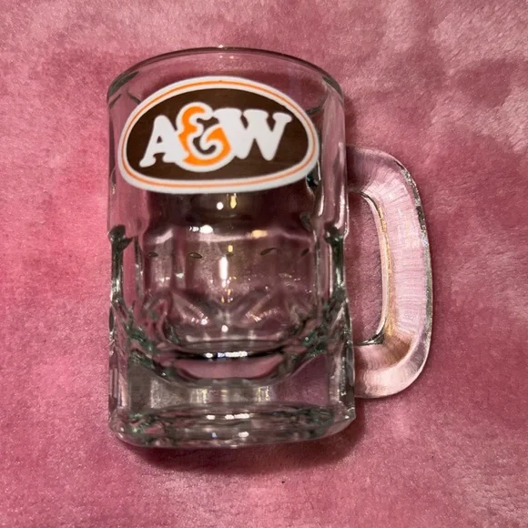 Mini A&W Glass Mug - Picture 1 of 5